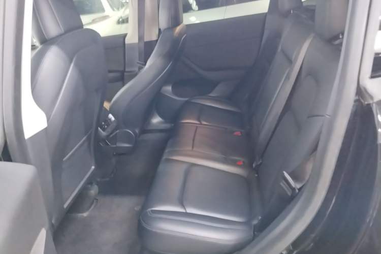 Used Tesla Model Y 2022 Long-Range All-Wheel-Drive Version Left Rear Seat