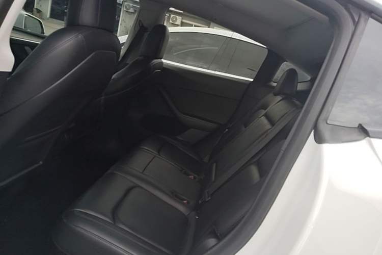 Used Tesla Model Y 2022 Long-Range All-Wheel-Drive Version Left Rear Seat