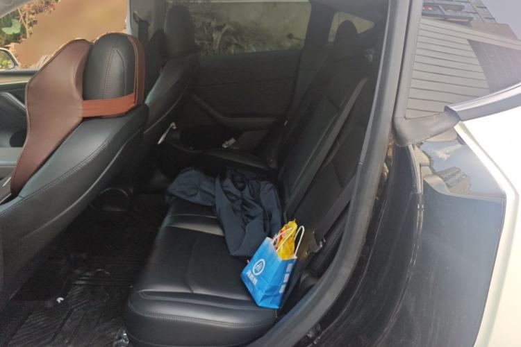 Used Tesla Model Y 2022 Long-Range All-Wheel-Drive Version Left Rear Seat