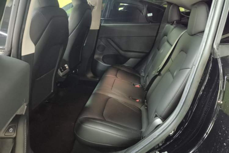 Used Tesla Model Y 2022 Long-Range All-Wheel-Drive Version Left Rear Seat