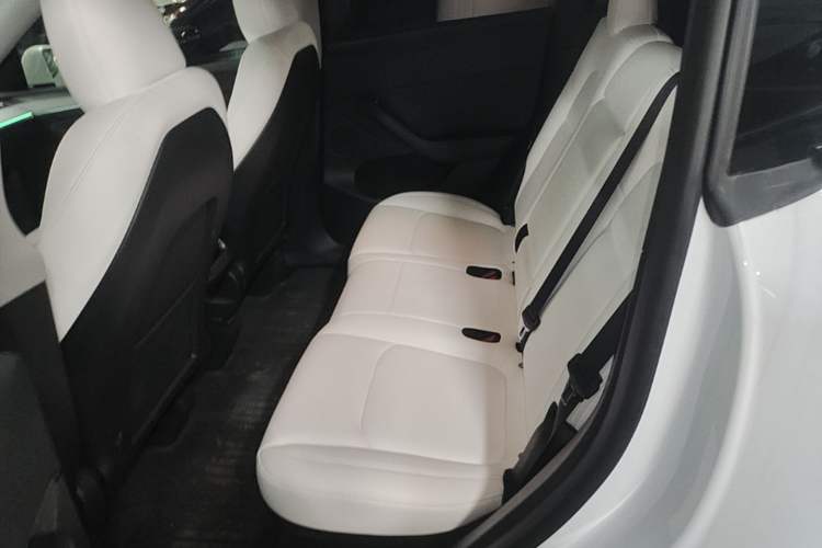 Used Tesla Model Y 2022 Performance High-Performance All-Wheel-Drive Version Left Rear Seat