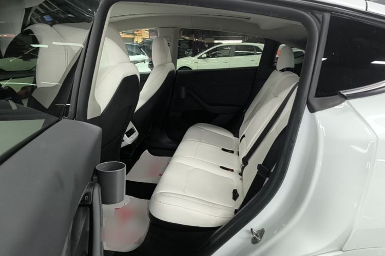 Used Tesla Model Y 2022 Performance High-Performance All-Wheel-Drive Version Left Rear Seat
