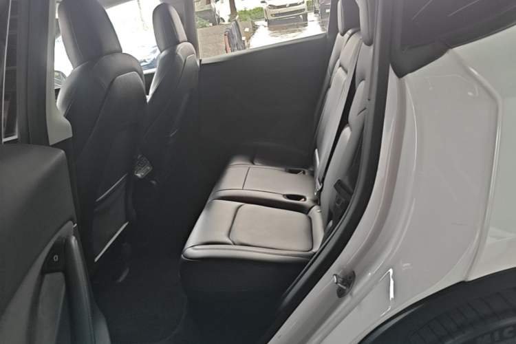 Used Tesla Model Y 2022 Long-Range All-Wheel-Drive Version Left Rear Seat