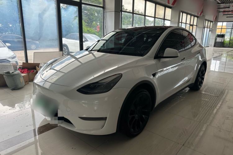 Used Tesla Model Y 2022 Revised Version Long-Range All-Wheel Drive Guazi used car, China used car export, Used car for sale, Used Tesla cars, Cheapest cars for sale, Electric vehicle, New energy car