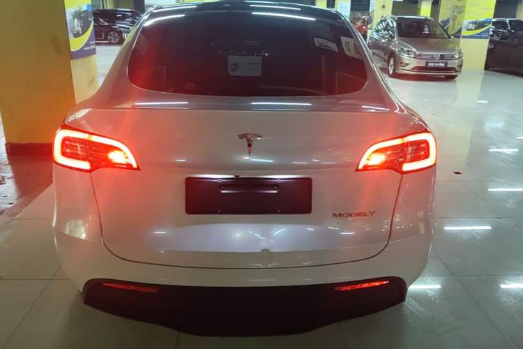 Used Tesla Model Y 2022 Long-Range All-Wheel-Drive Version Rear