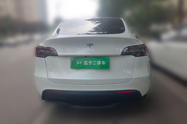 Used Tesla Model Y 2022 Revised Version Long-Range All-Wheel Drive Rear