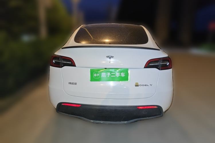 Used Tesla Model Y 2022 Revised Version Long-Range All-Wheel Drive Rear