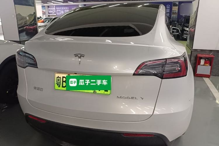 Used Tesla Model Y 2022 Revised Version Long-Range All-Wheel Drive Rear