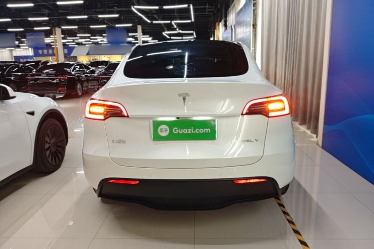 Used Tesla Model Y 2022 Revised Version Long-Range All-Wheel Drive Rear