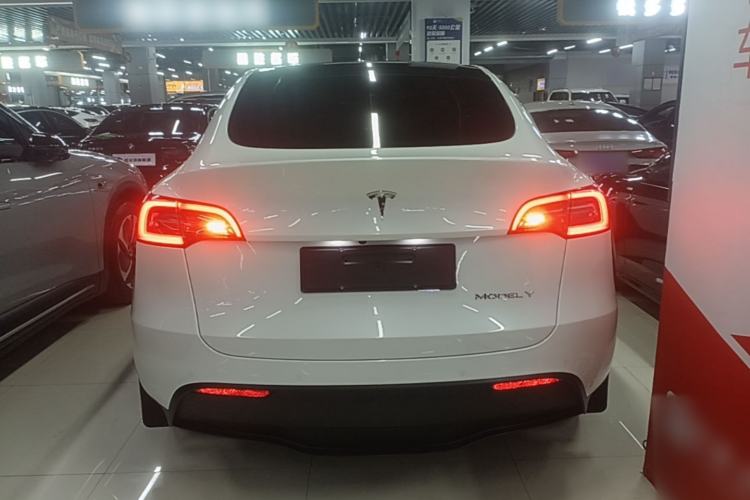 Used Tesla Model Y 2022 Revised Version Long-Range All-Wheel Drive Rear