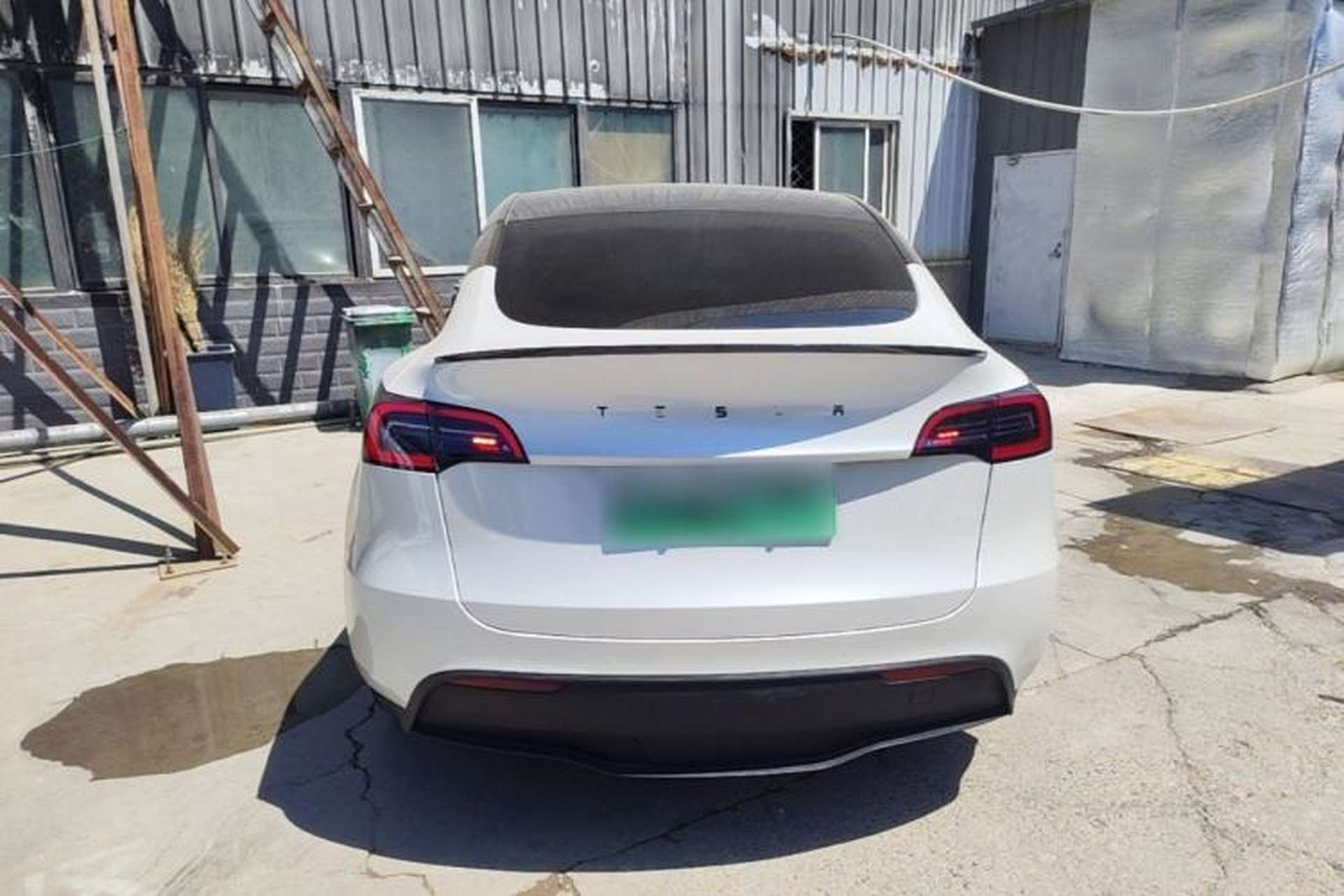 Used Tesla Model Y 2022 Revised Version Long-Range All-Wheel Drive Rear