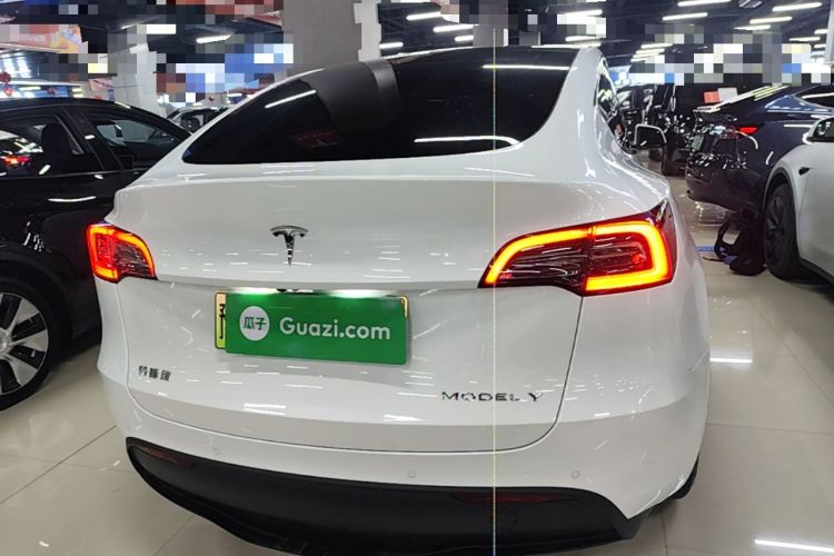 Used Tesla Model Y 2022 Revised Version Long-Range All-Wheel Drive Rear