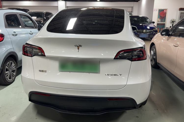Used Tesla Model Y 2022 Revised Version Long-Range All-Wheel Drive Rear