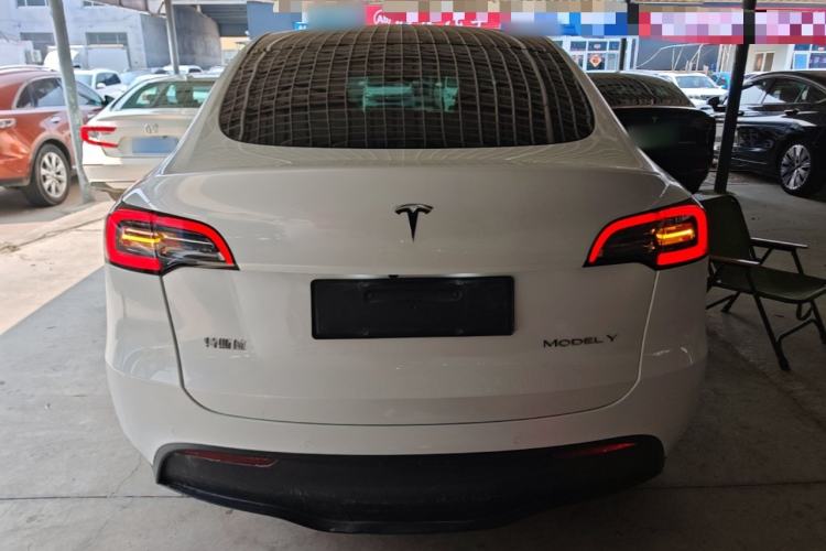 Used Tesla Model Y 2022 Revised Version Long-Range All-Wheel Drive Rear