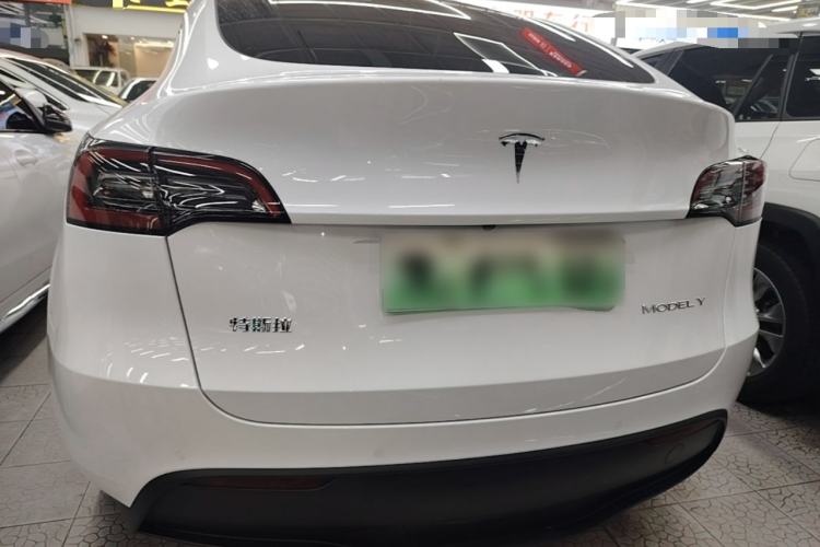Used Tesla Model Y 2022 Revised Version Long-Range All-Wheel Drive Rear