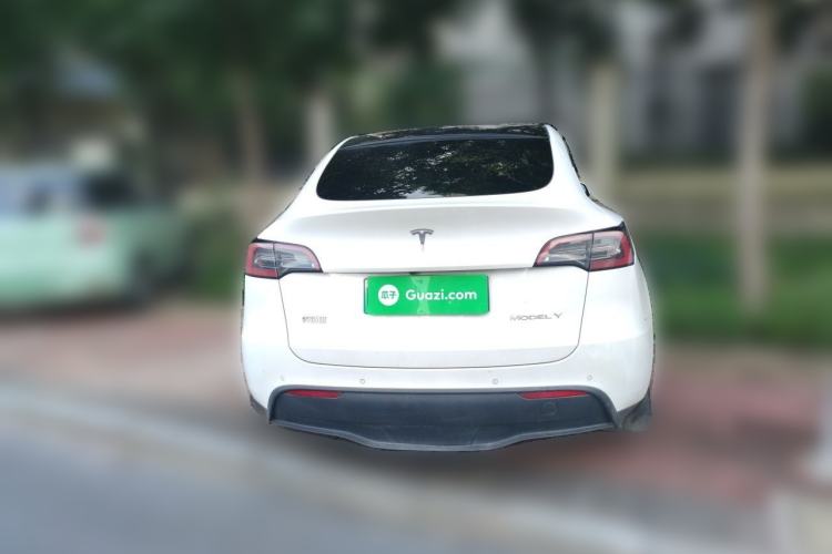 Used Tesla Model Y 2022 Revised Version Long-Range All-Wheel Drive Rear