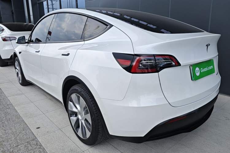Used Tesla Model Y 2022 Revised Version Rear-Wheel Drive Rear Left 45 Deg