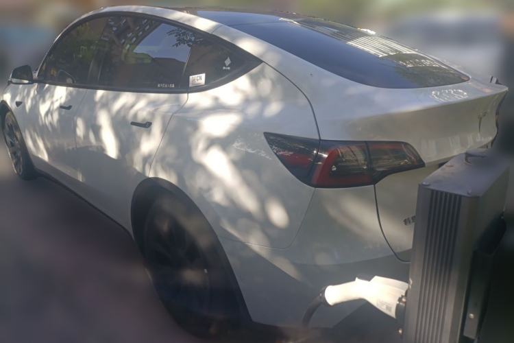 Used Tesla Model Y 2022 Revised Version Rear-Wheel Drive Rear Left 45 Deg