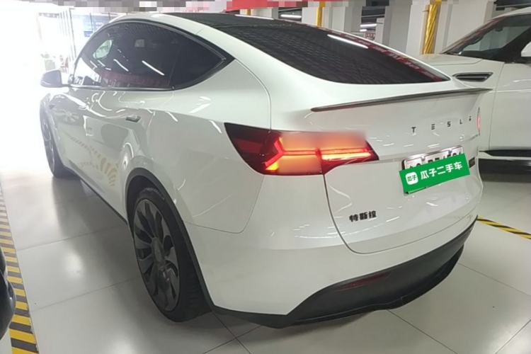 Used Tesla Model Y 2022 Performance High-Performance All-Wheel-Drive Version Rear Left 45 Deg
