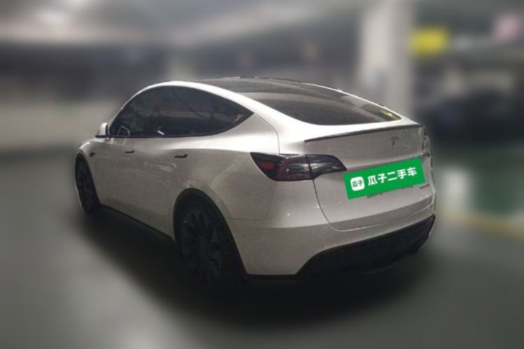 Used Tesla Model Y 2022 Performance High-Performance All-Wheel-Drive Version Rear Left 45 Deg