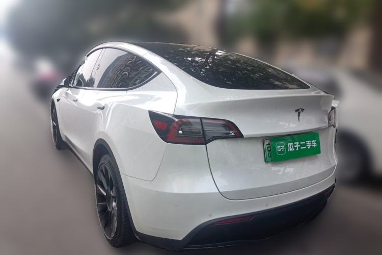 Used Tesla Model Y 2022 Revised Version Long-Range All-Wheel Drive Rear Left 45 Deg