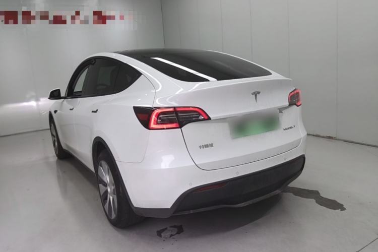 Used Tesla Model Y 2022 Revised Version Long-Range All-Wheel Drive Rear Left 45 Deg