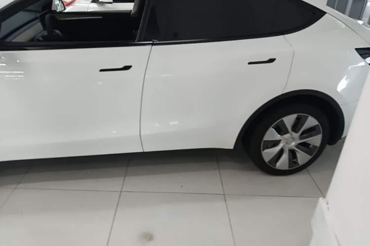 Used Tesla Model Y 2022 Rear-Wheel-Drive Version Rear Left 45 Deg
