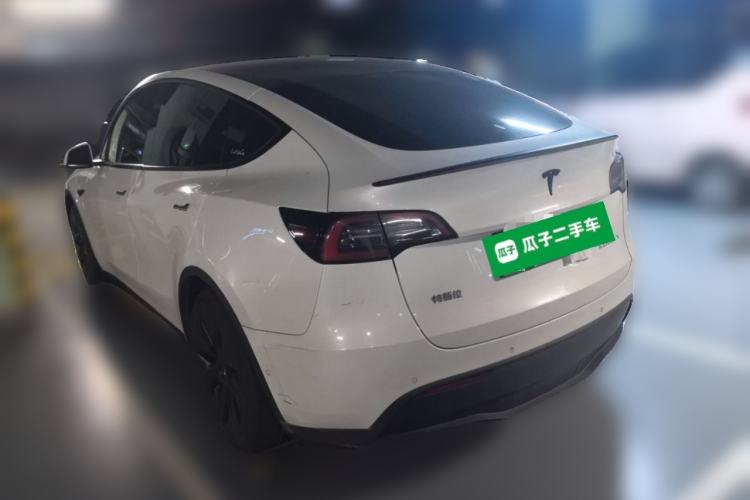 Used Tesla Model Y 2022 Rear-Wheel-Drive Version Rear Left 45 Deg