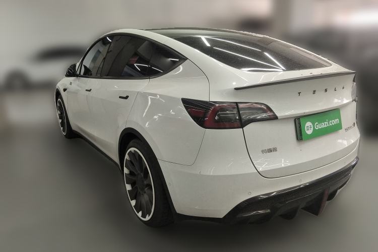 Used Tesla Model Y 2022 Performance High-Performance All-Wheel-Drive Version Rear Left 45 Deg