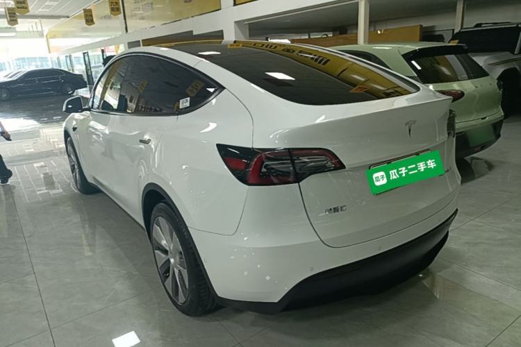 Used Tesla Model Y 2022 Revised Version Rear-Wheel Drive Rear Left 45 Deg