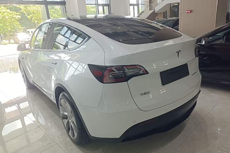 Used Tesla Model Y 2022 Revised Version Rear-Wheel Drive Rear Left 45 Deg