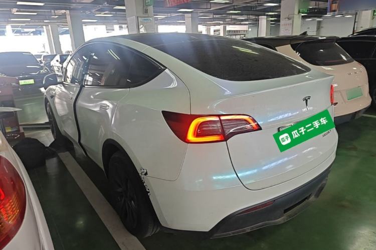 Used Tesla Model Y 2022 Revised Version Rear-Wheel Drive Rear Left 45 Deg