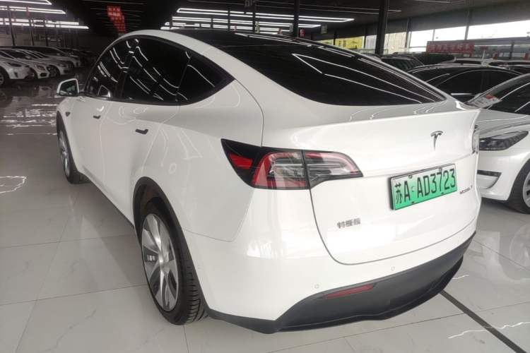 Used Tesla Model Y 2022 Revised Version Rear-Wheel Drive Rear Left 45 Deg