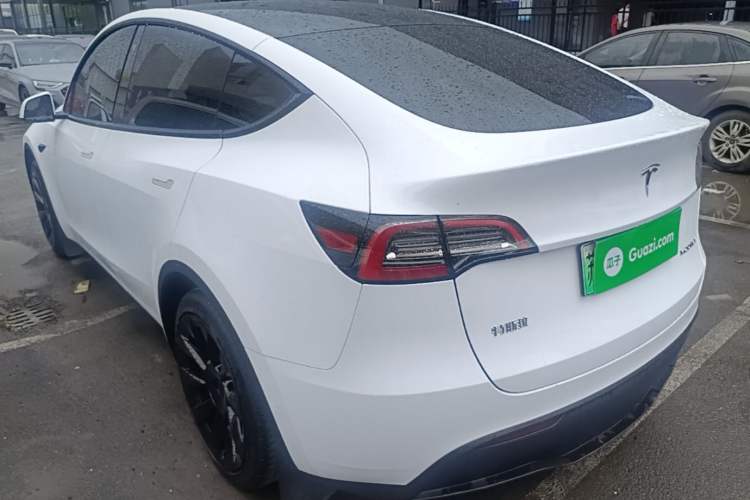 Used Tesla Model Y 2022 Revised Version Rear-Wheel Drive Rear Left 45 Deg