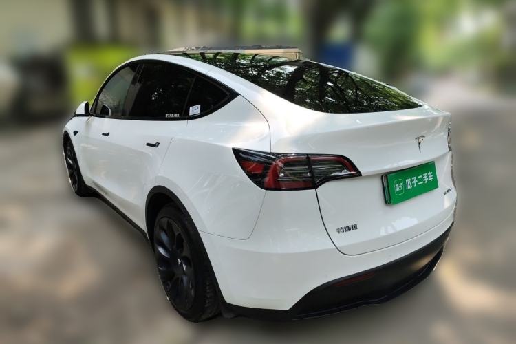 Used Tesla Model Y 2022 Revised Version Rear-Wheel Drive Rear Left 45 Deg