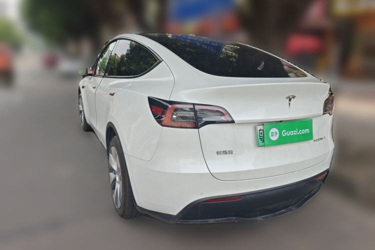 Used Tesla Model Y 2022 Rear-Wheel-Drive Version Rear Left 45 Deg