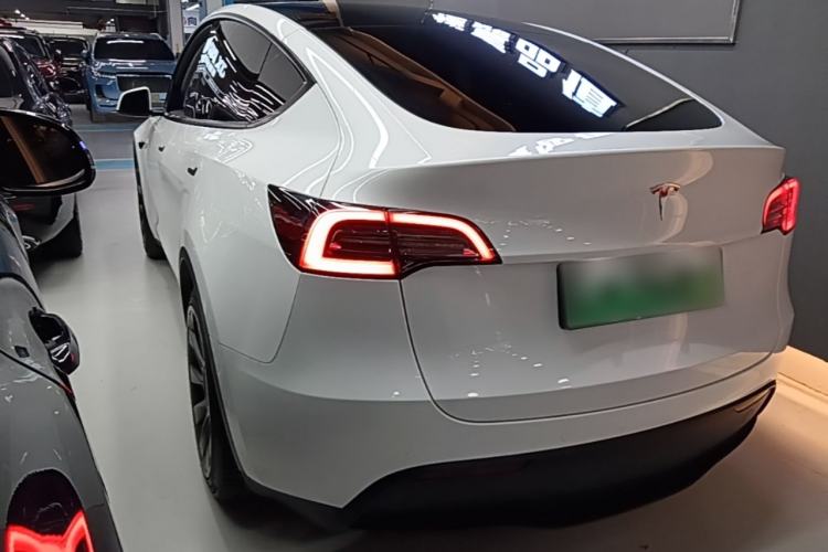 Used Tesla Model Y 2022 Revised Version Rear-Wheel Drive Rear Left 45 Deg