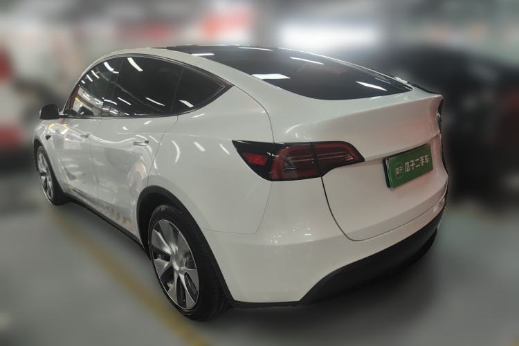 Used Tesla Model Y 2022 Revised Version Rear-Wheel Drive Rear Left 45 Deg