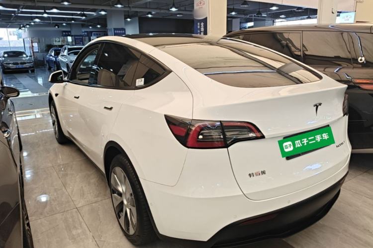 Used Tesla Model Y 2022 Revised Version Rear-Wheel Drive Rear Left 45 Deg