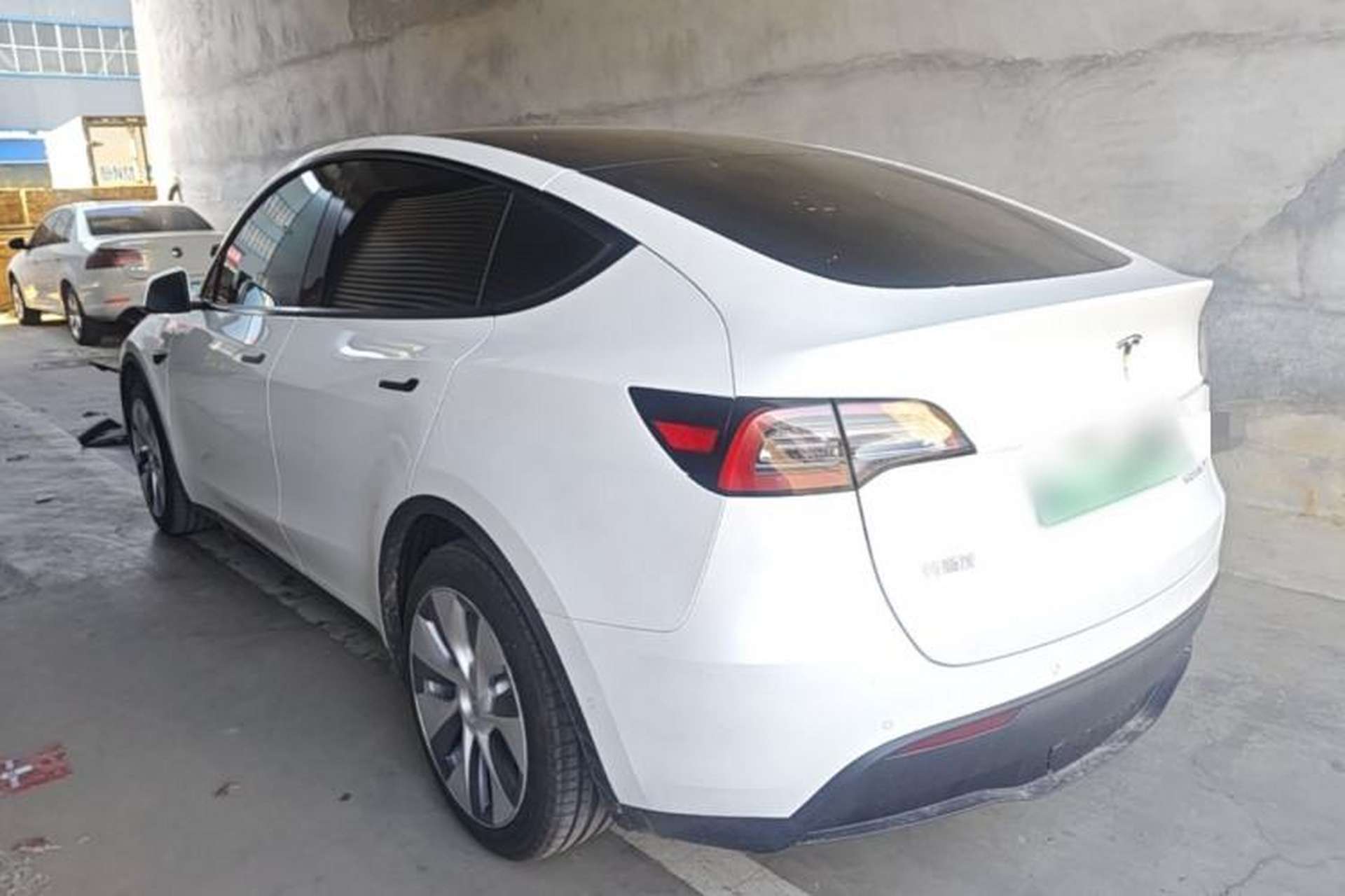 Used Tesla Model Y 2022 Revised Version Rear-Wheel Drive Rear Left 45 Deg