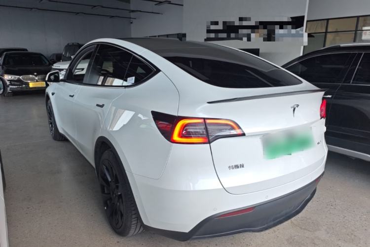 Used Tesla Model Y 2022 Revised Version Rear-Wheel Drive Rear Left 45 Deg
