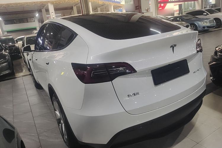 Used Tesla Model Y 2022 Revised Version Rear-Wheel Drive Rear Left 45 Deg