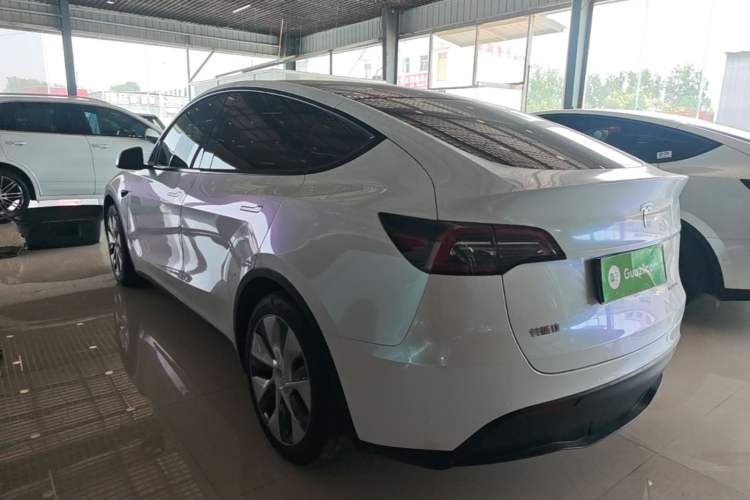 Used Tesla Model Y 2022 Rear-Wheel-Drive Version Rear Left 45 Deg