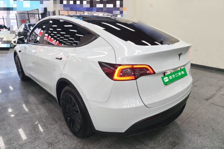 Used Tesla Model Y 2022 Revised Version Rear-Wheel Drive Rear Left 45 Deg