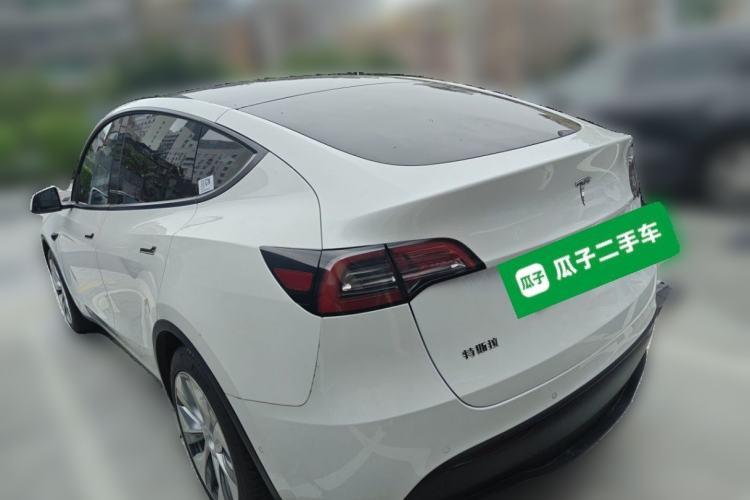 Used Tesla Model Y 2022 Revised Version Rear-Wheel Drive Rear Left 45 Deg