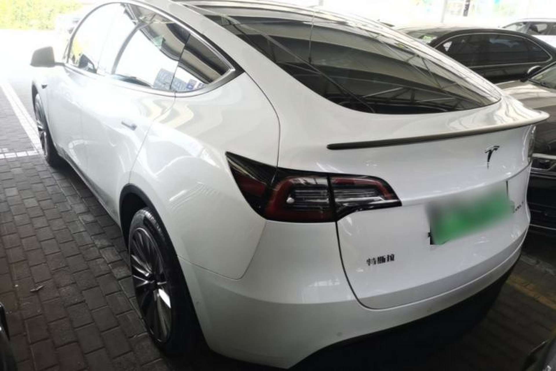 Used Tesla Model Y 2022 Revised Version Rear-Wheel Drive Rear Left 45 Deg