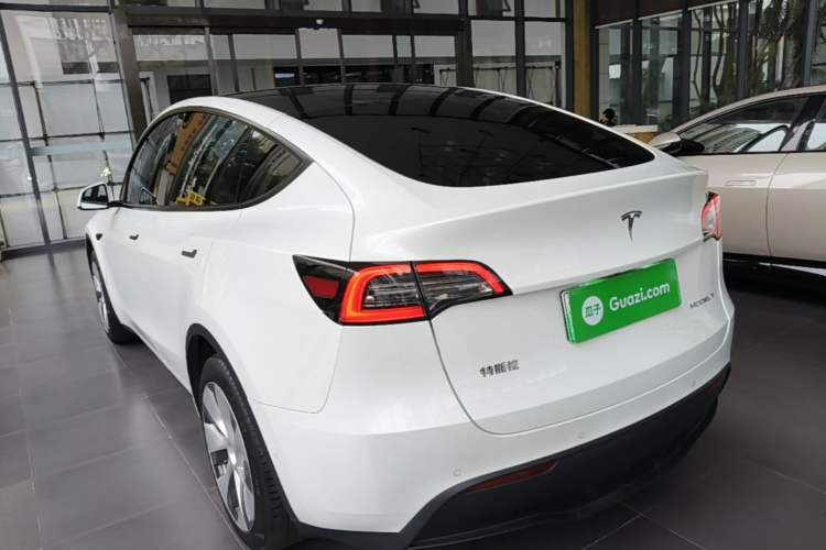 Used Tesla Model Y 2022 Revised Version Rear-Wheel Drive Rear Left 45 Deg