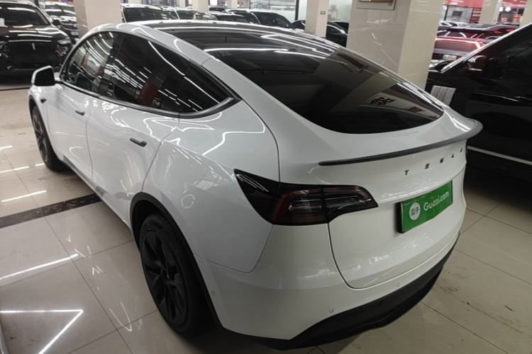 Used Tesla Model Y 2022 Long-Range All-Wheel-Drive Version Rear Left 45 Deg