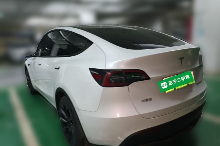Used Tesla Model Y 2022 Revised Version Rear-Wheel Drive Rear Left 45 Deg