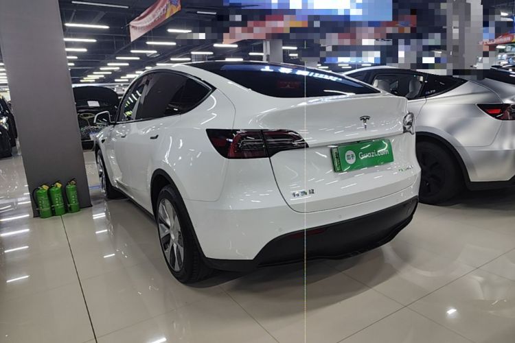 Used Tesla Model Y 2022 Revised Version Long-Range All-Wheel Drive Rear Left 45 Deg